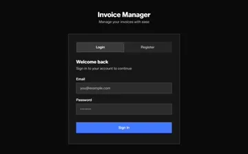 Invoice Management System