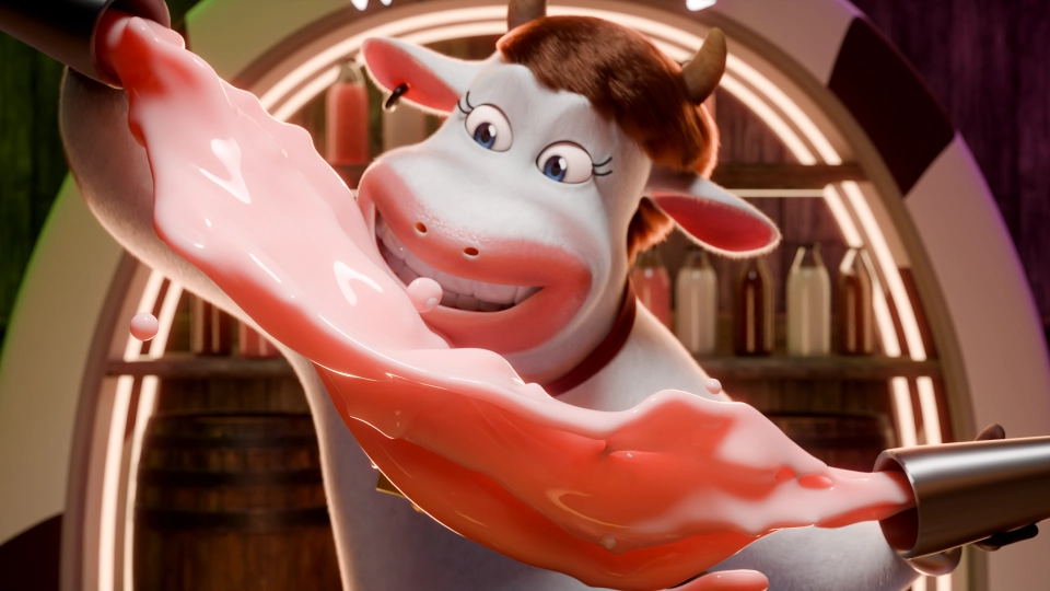 Britannia Winkin Cow | Ad Film