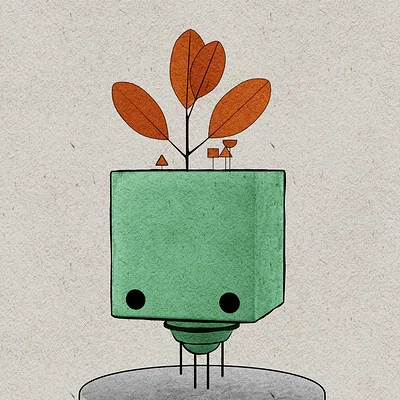 GRIS Cube Friend - GRIS Fanart
