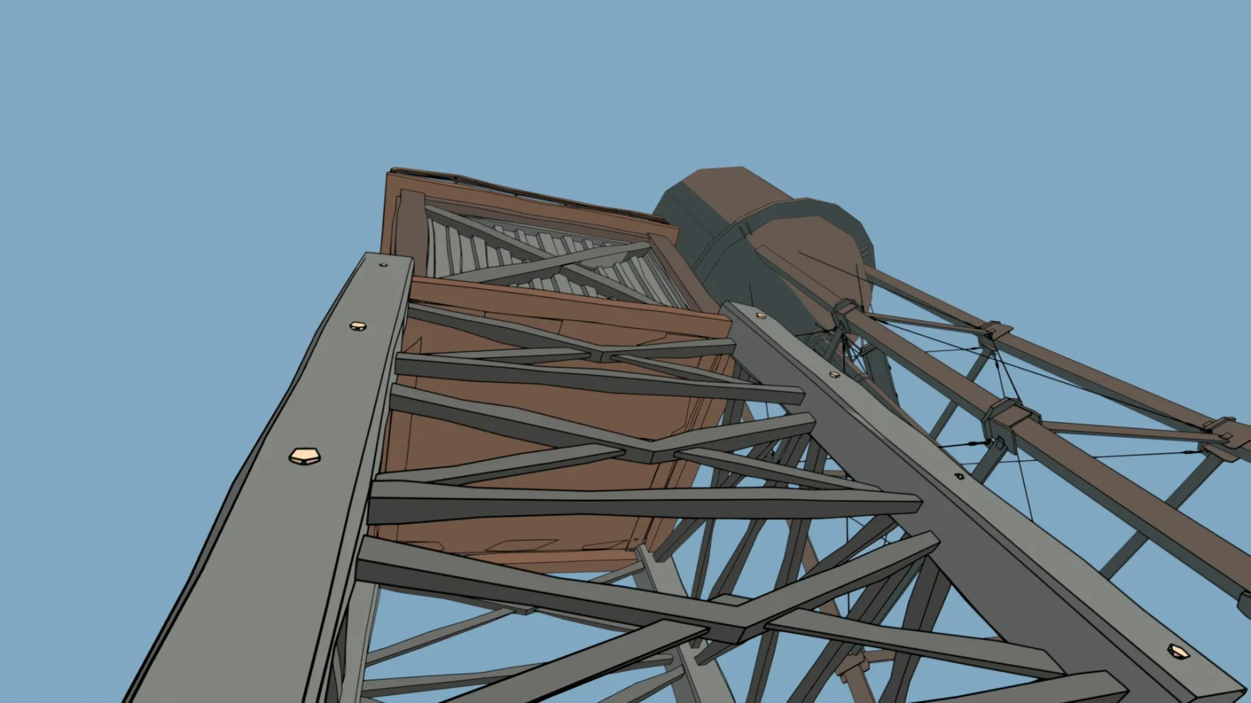 Watchtower environment blockout.